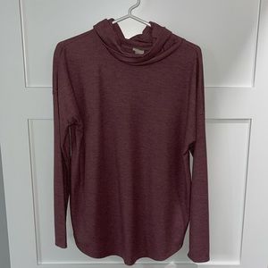 A new day cowl neck shirt